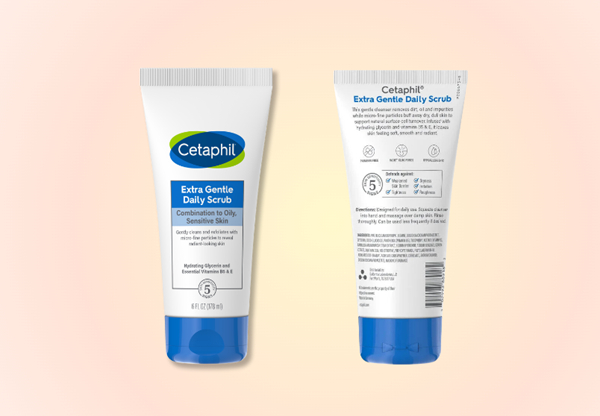 Best Face Scrubs for Oily Skin-Cetaphil Extra Gentle Daily Scrub